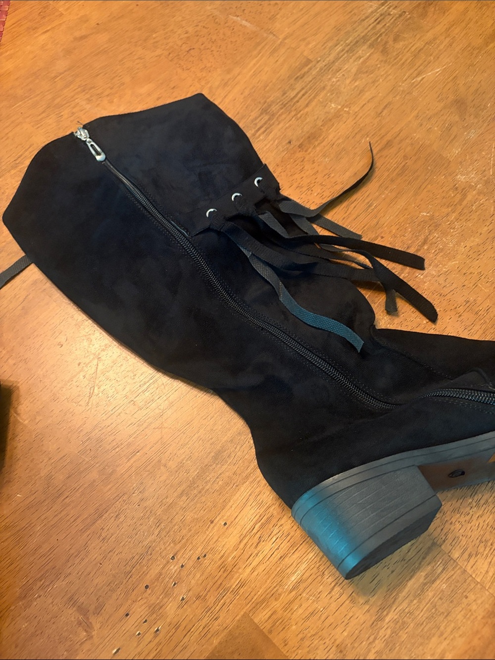 BOHO CHIC♦️FRINGED RIDING BOOT - Picture 13 of 13